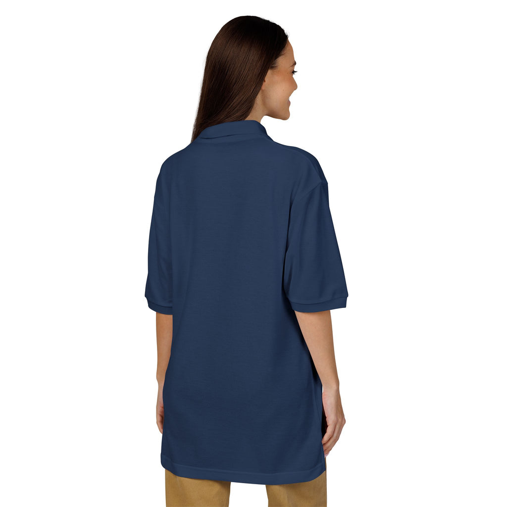 RAW Embroidered Wordmark — Performance Polo