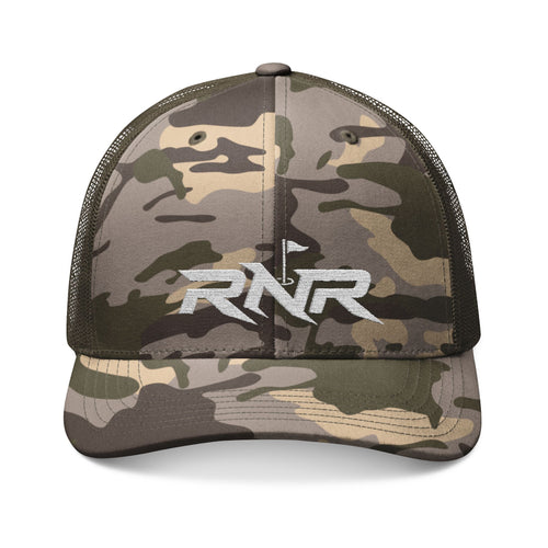 Camouflage Trucker Hat (Embroidery)