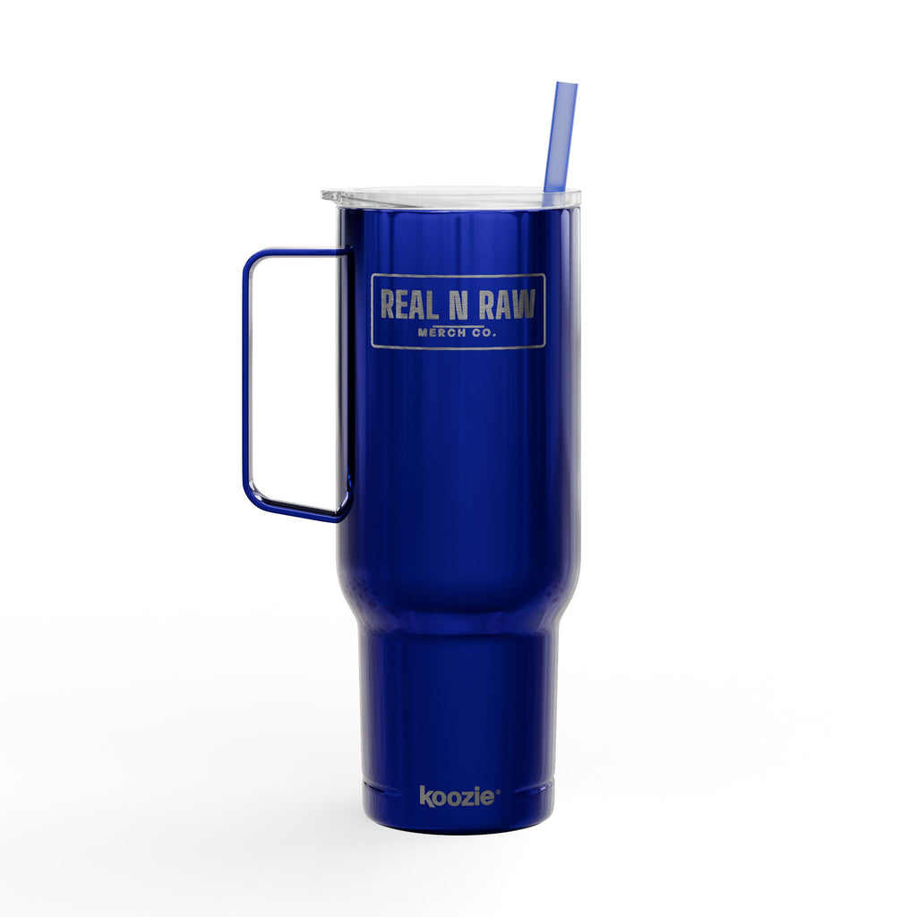 Custom Engraved 40oz Tumbler with Lid | Insulated Travel Cup