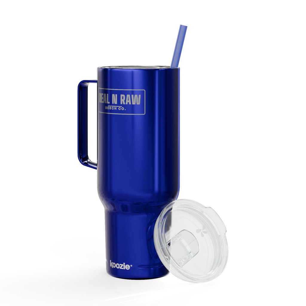 Custom Engraved 40oz Tumbler with Lid | Insulated Travel Cup