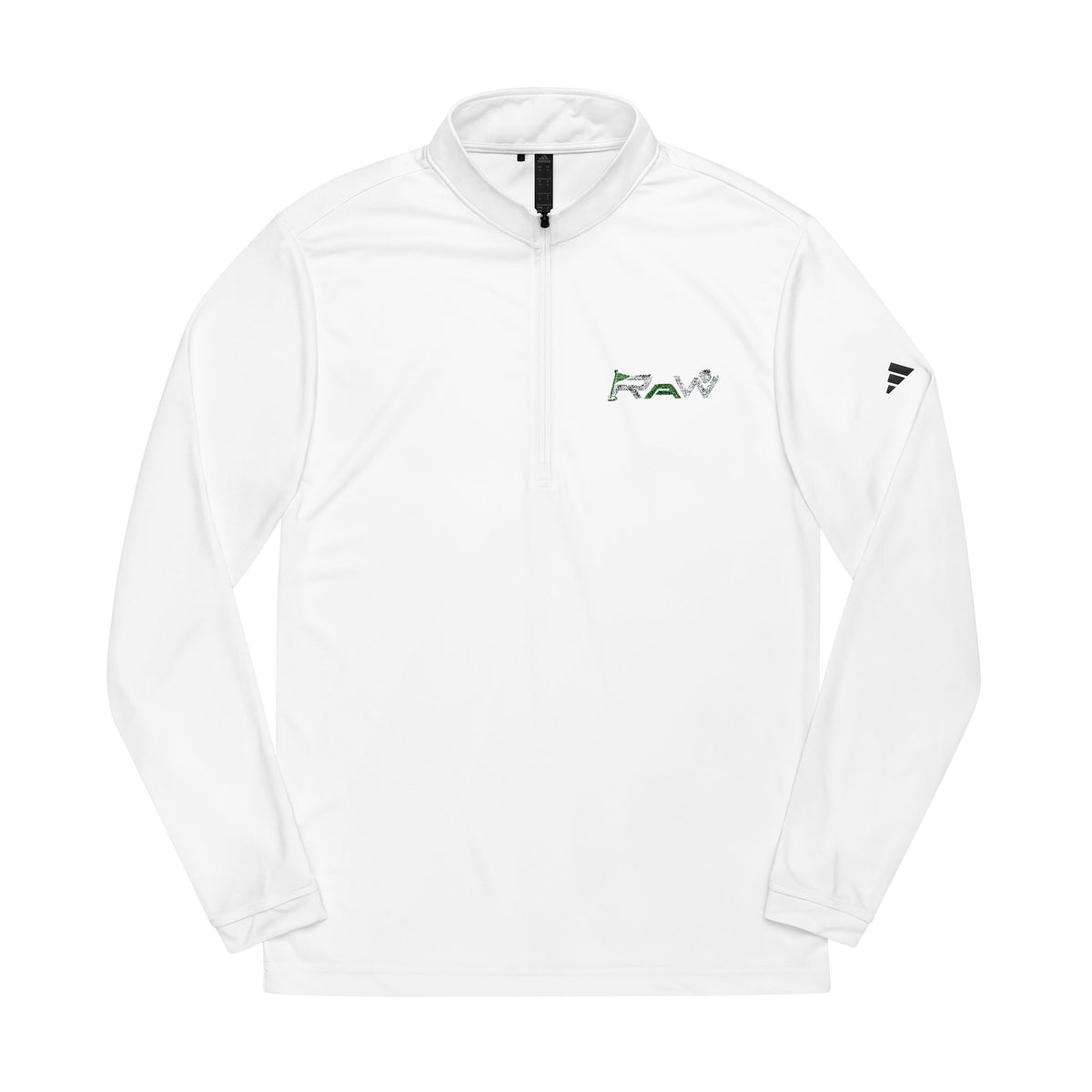 Embroidered Script Logo Quarter-Zip Pullover | Golf Pullover