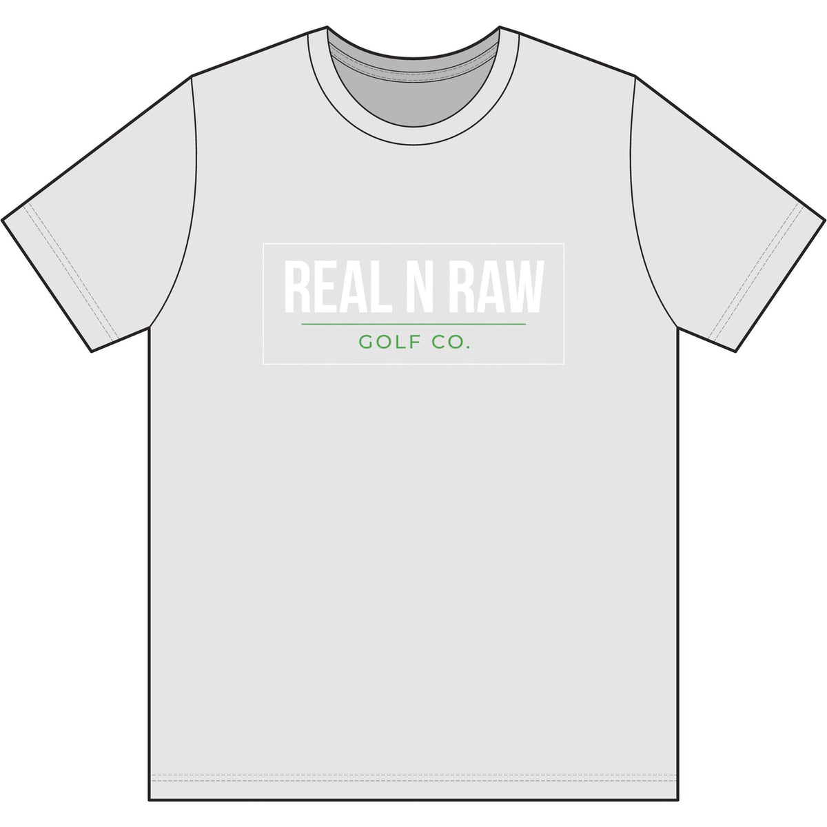 real n raw golf co. daily tee