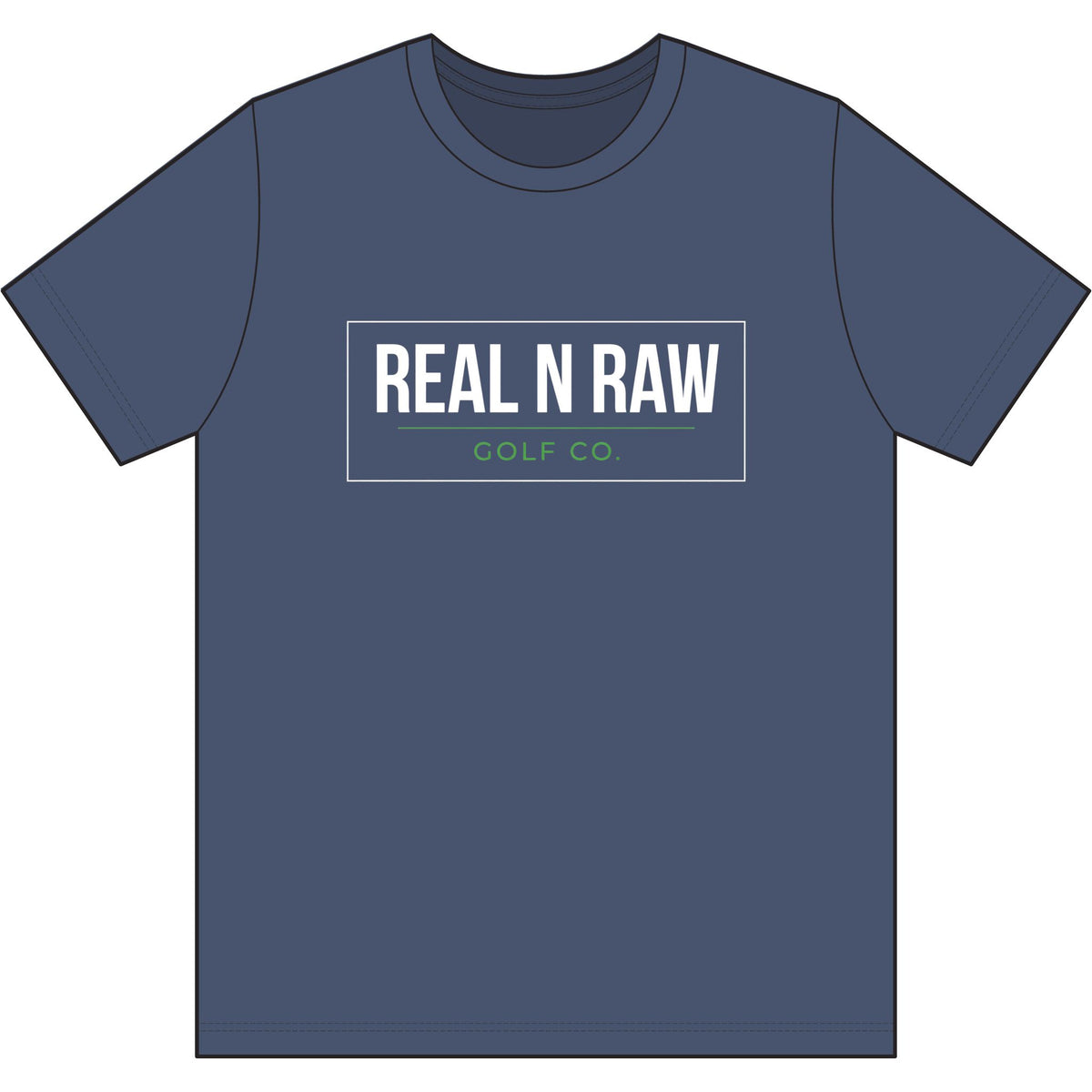 real n raw golf co. daily tee