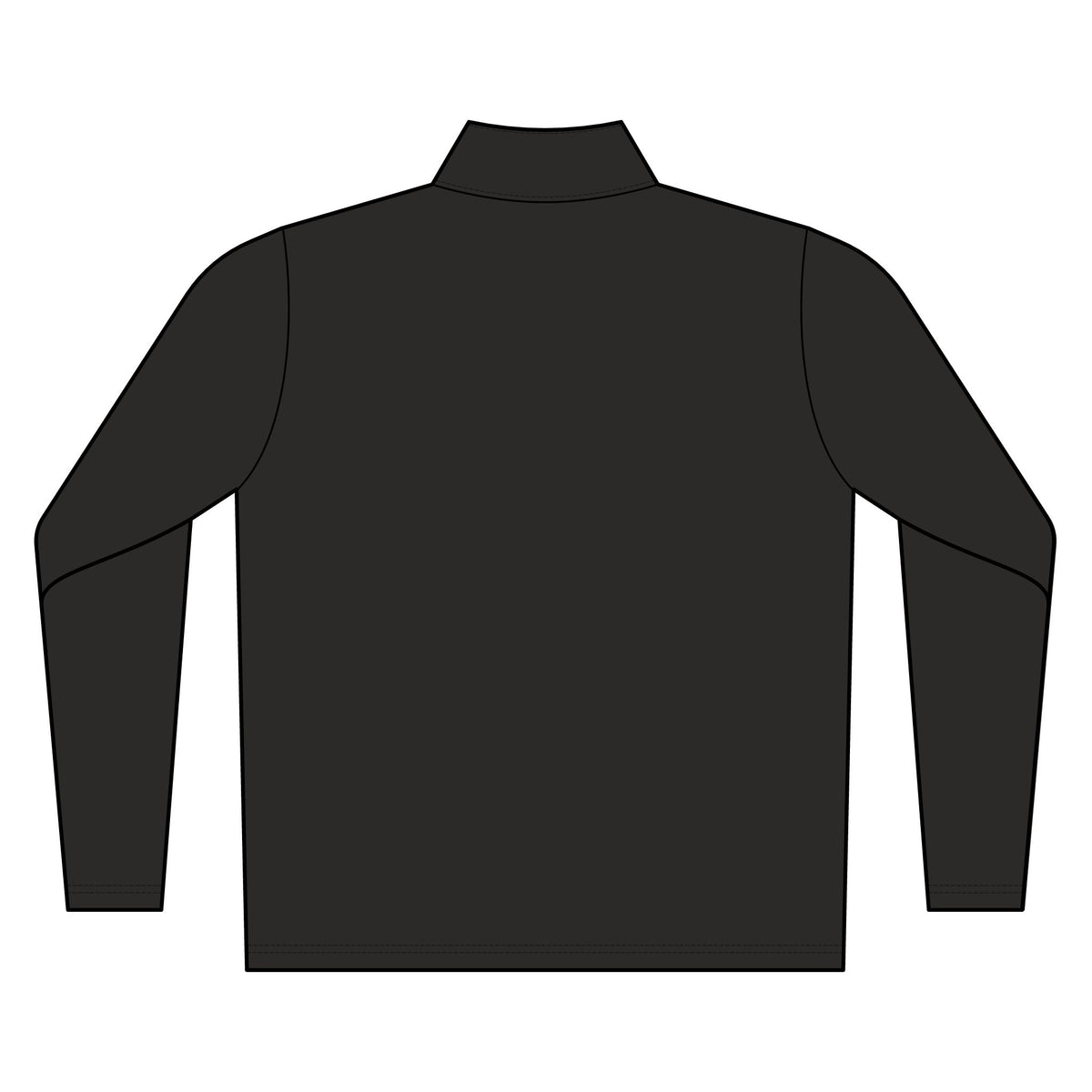 Men's 'Real Warm' Quarter-Zip Sweatshirt — Lightweight Polyester Pullover