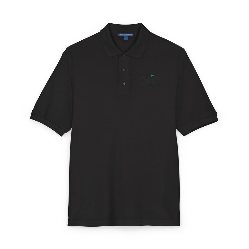 RAW Embroidered Wordmark — Performance Polo