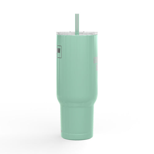 Custom Engraved 40oz Tumbler with Lid | Insulated Travel Cup
