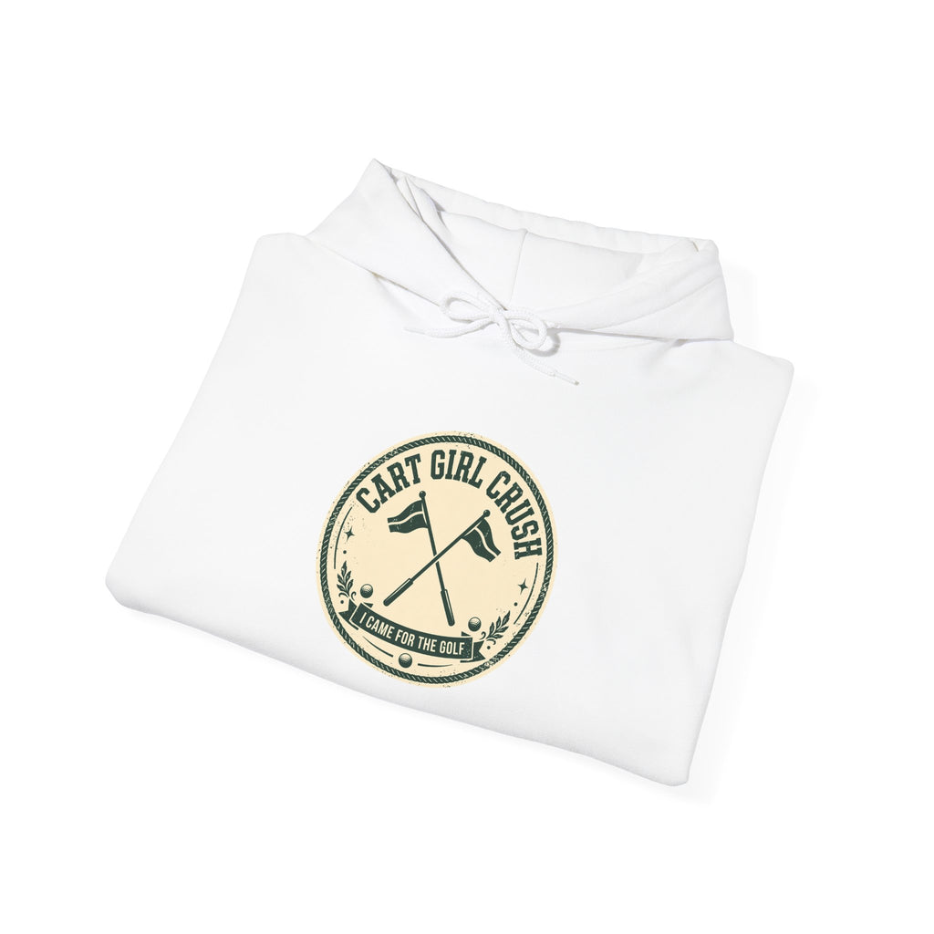 Heart Girl Cruiser Hoodie — Vintage Motorcycle Patch Graphic