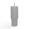 40oz Engraved Golf Tumbler - Mint Travel Mug with Straw & Lid (Real Is Raw)