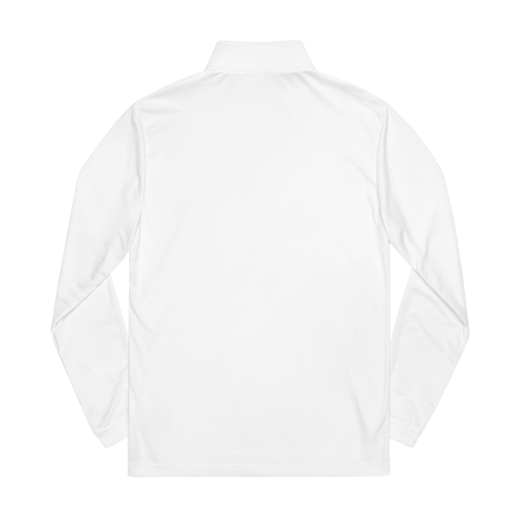 Embroidered Script Logo Quarter-Zip Pullover | Golf Pullover