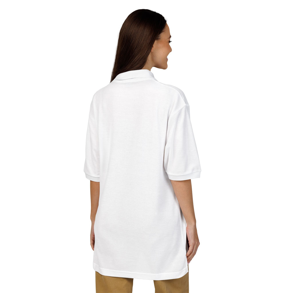 RAW Embroidered Wordmark — Performance Polo