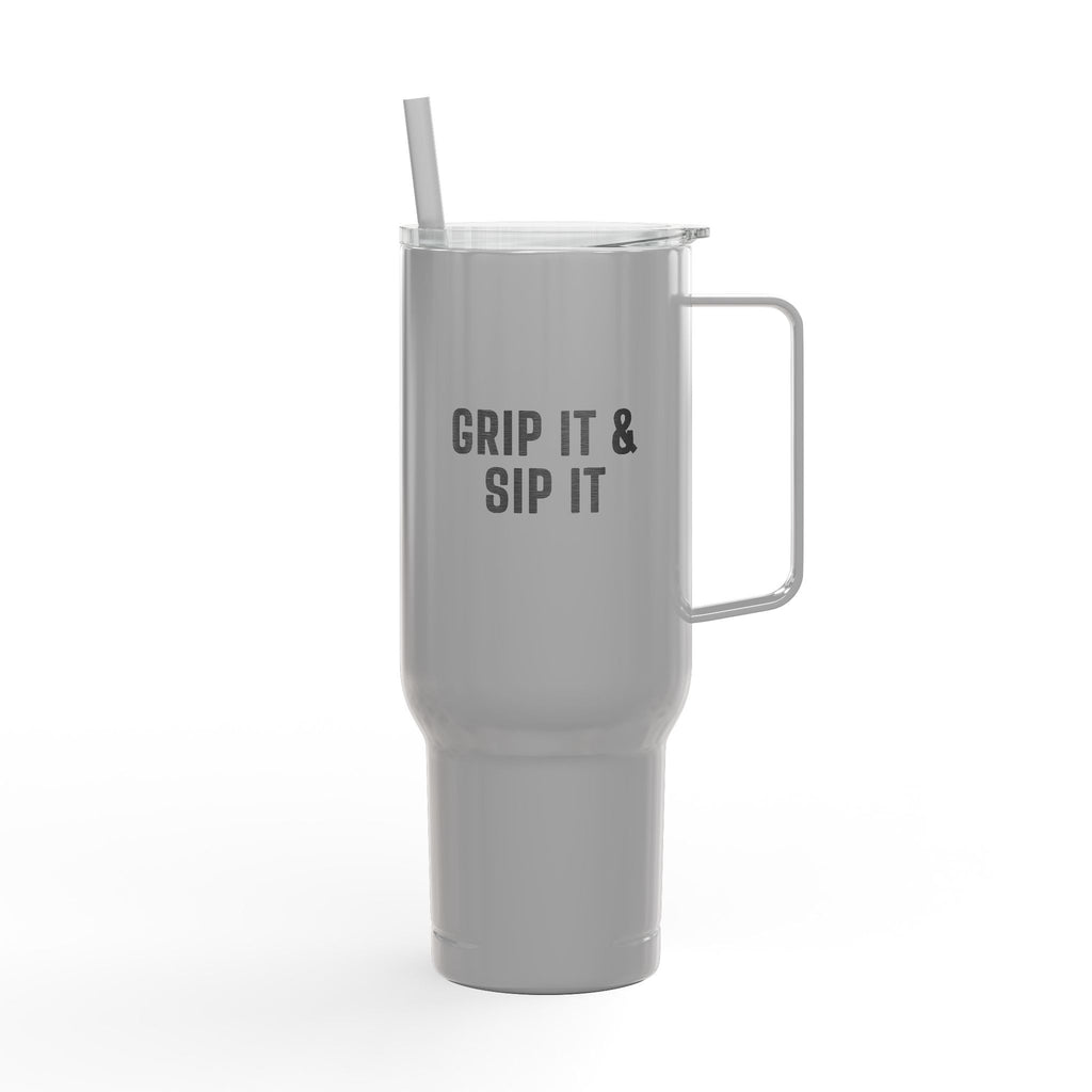 Custom Engraved 40oz Tumbler with Lid | Insulated Travel Cup