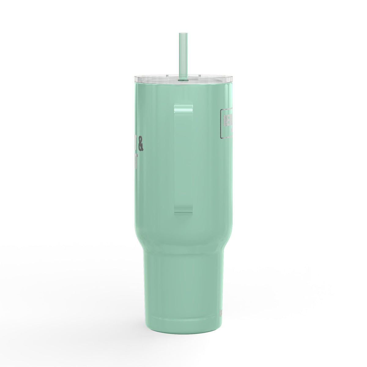 Custom Engraved 40oz Tumbler with Lid | Insulated Travel Cup
