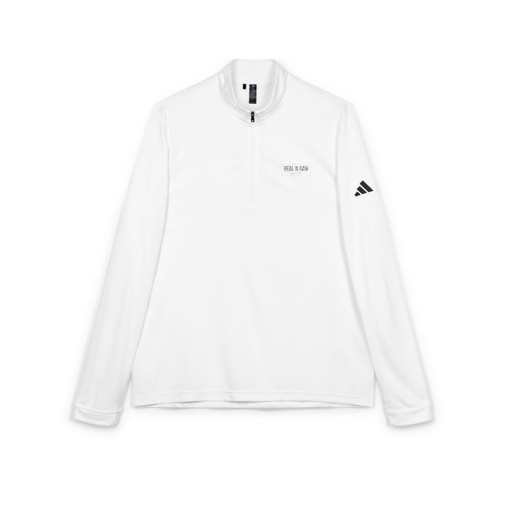 RAW Embroidered Quarter-Zip Pullover