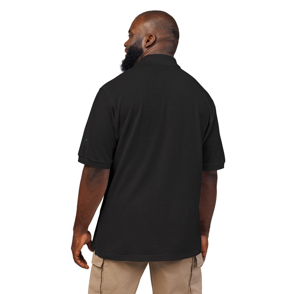 RAW Embroidered Wordmark — Performance Polo