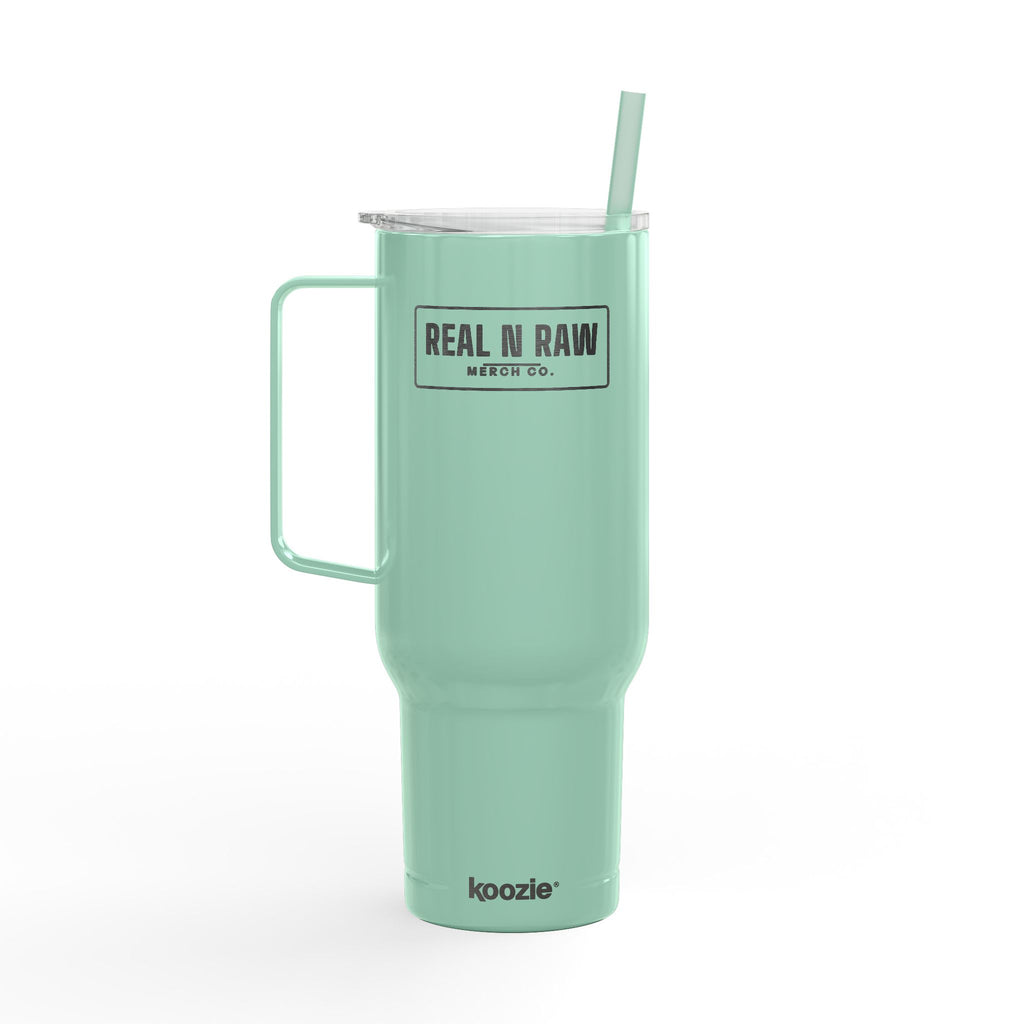 Custom Engraved 40oz Tumbler with Lid | Insulated Travel Cup