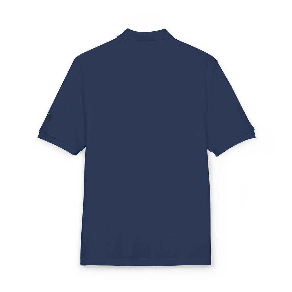 RAW Embroidered Wordmark — Performance Polo