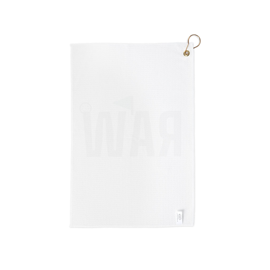 RAW Embroidered Wordmark — Golf Towel