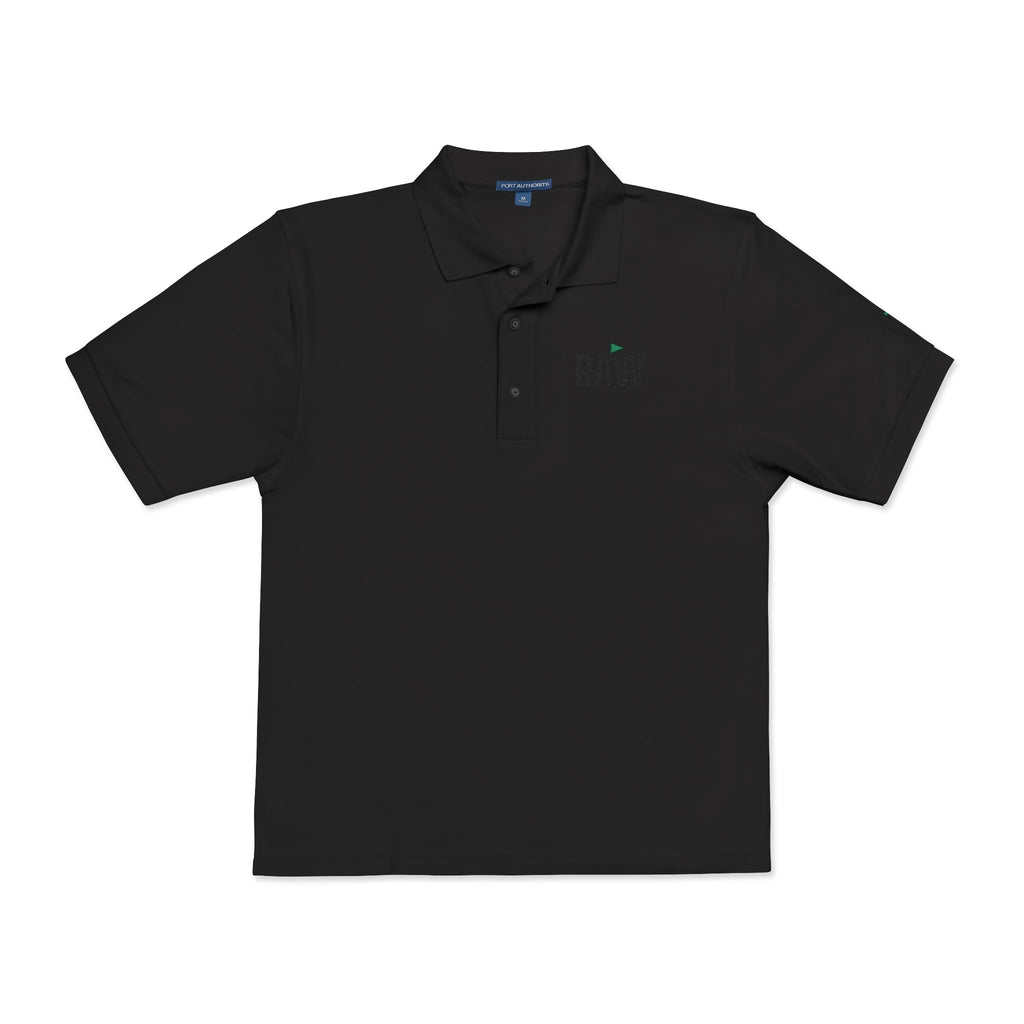 RAW Embroidered Wordmark — Performance Polo