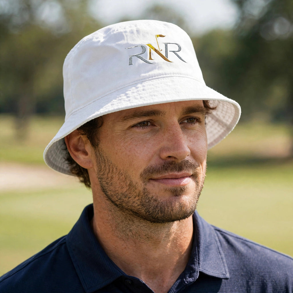 RNR Logo Bucket Hat | Embroidered Music Patch, Streetwear