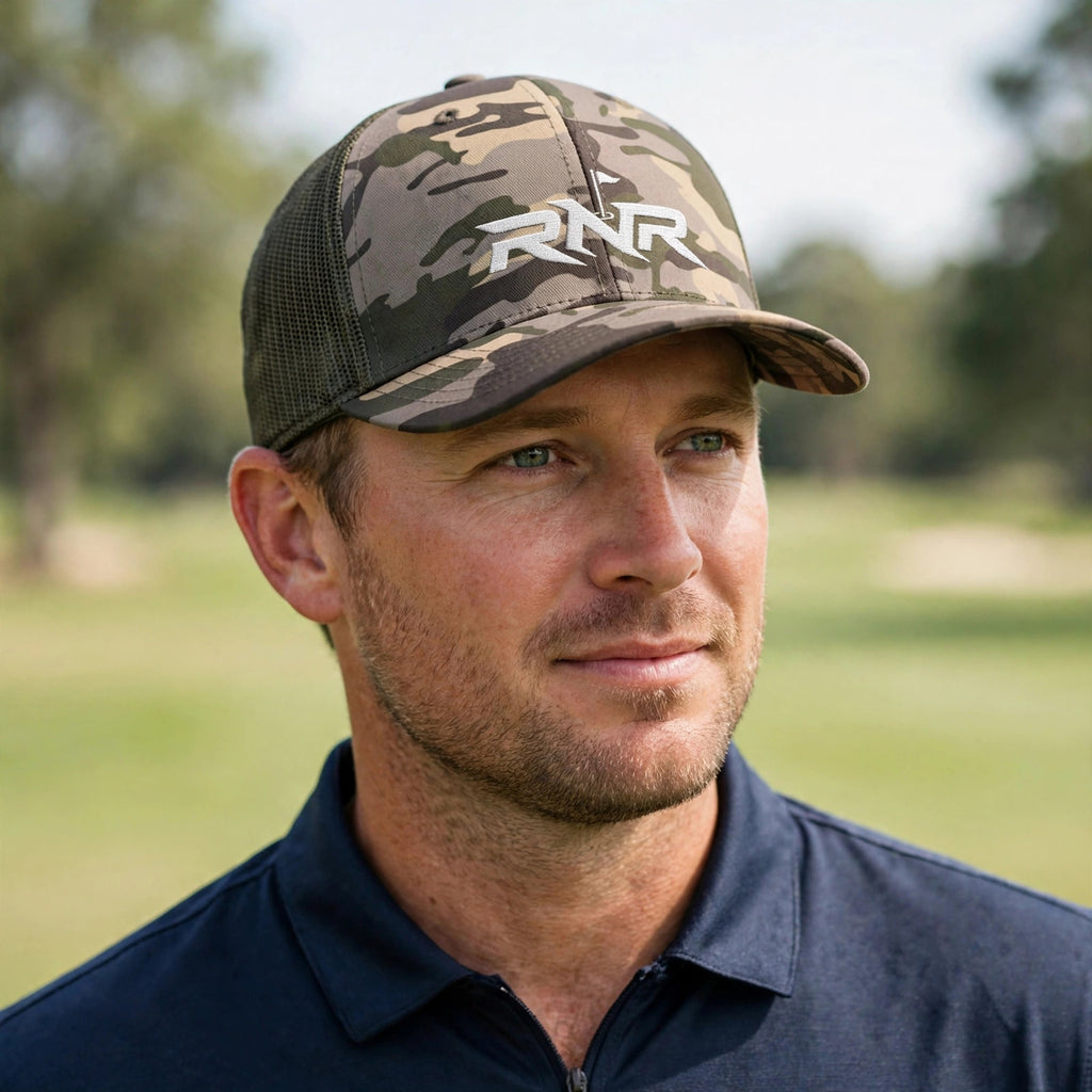 Camouflage Trucker Hat (Embroidery)