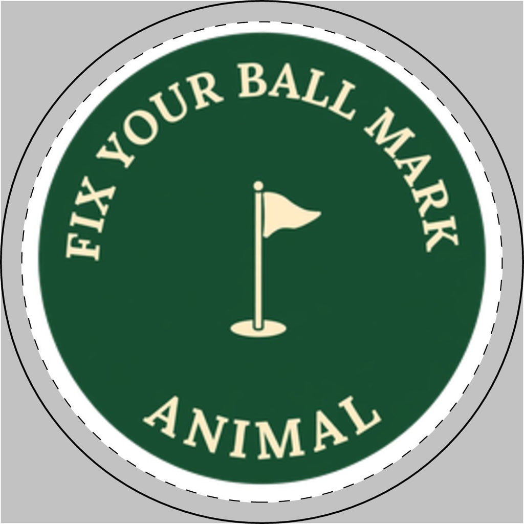 Fix Your Ball Mark, Animal Ball Marker