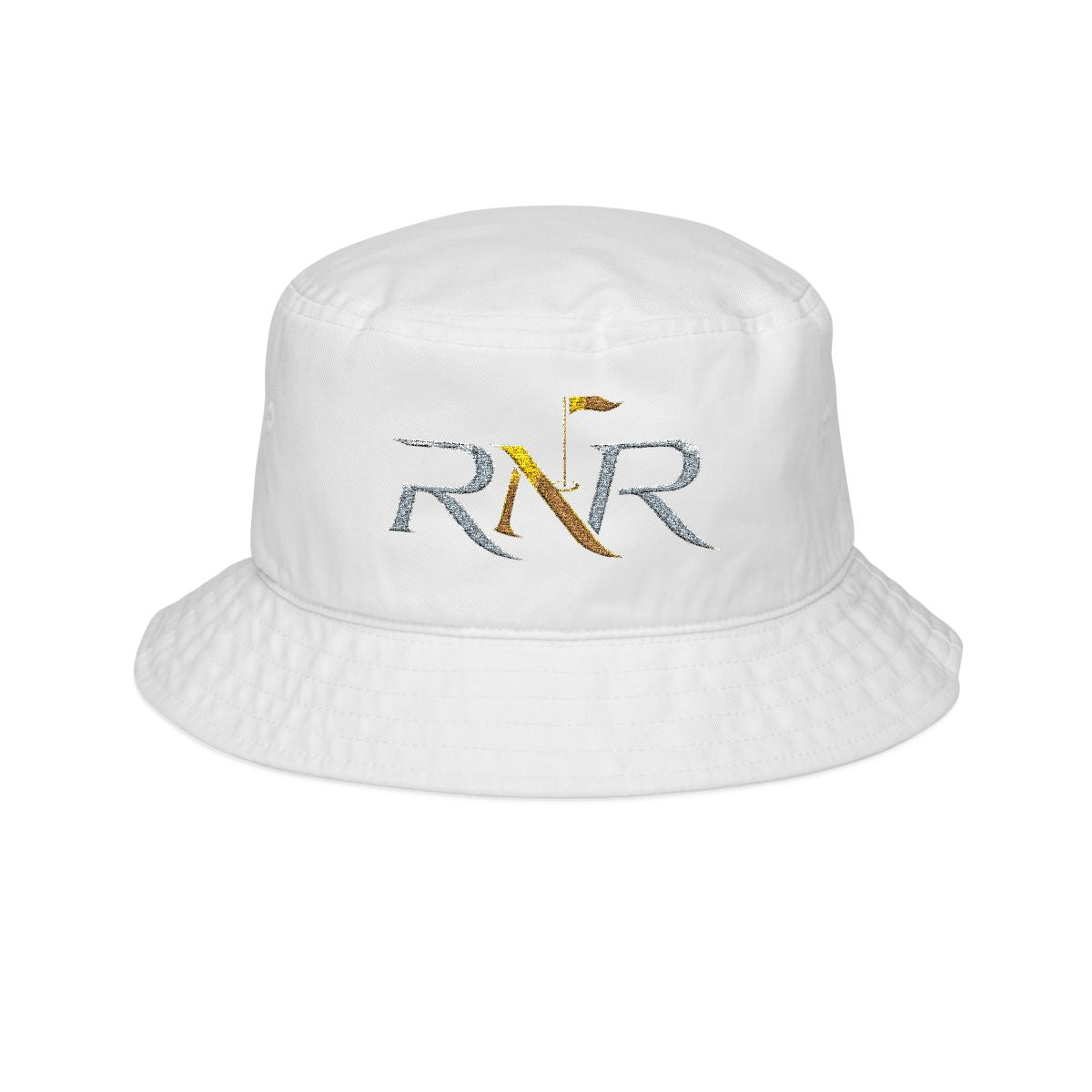 RNR Logo Bucket Hat | Embroidered Music Patch, Streetwear