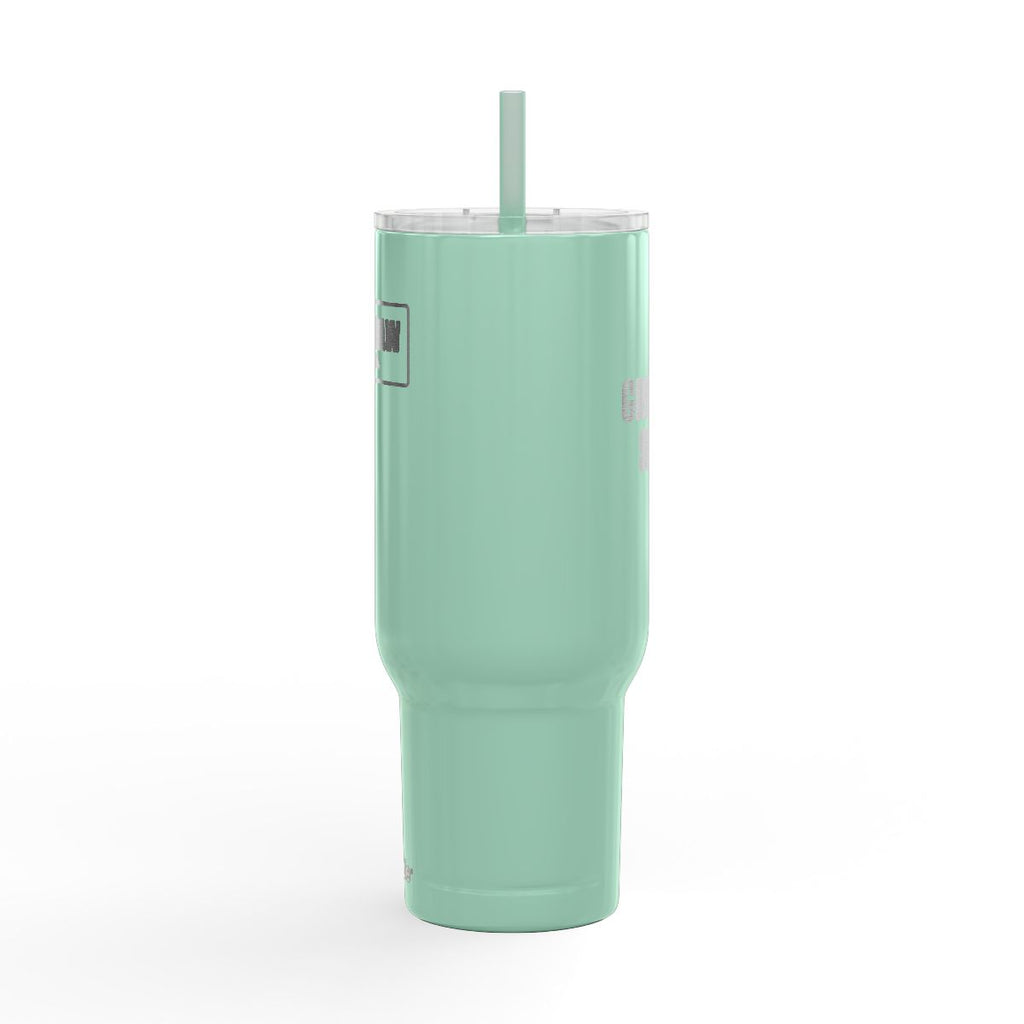 Custom Engraved 40oz Tumbler with Lid | Insulated Travel Cup